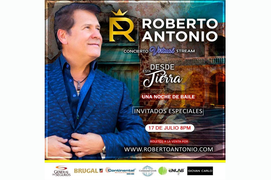 ROBERTO ANTONIO CELEBRA 35 AÑOS DE EXITOS EN CONCIERTO VIRTUAL